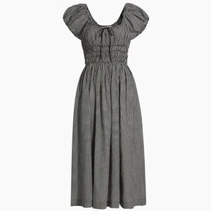 Doen Quinn Smocked Check Dress